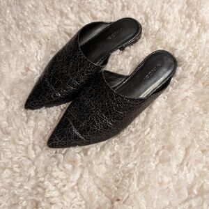 Vince. Leather Mules